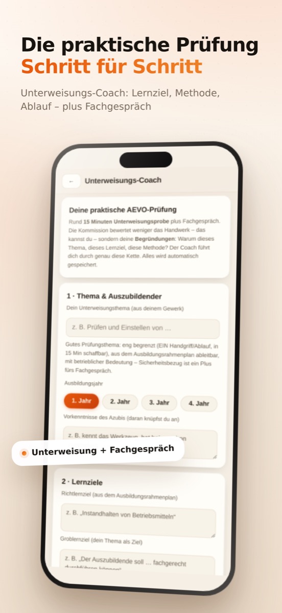Pruvano AEVO Unterweisungs-Coach